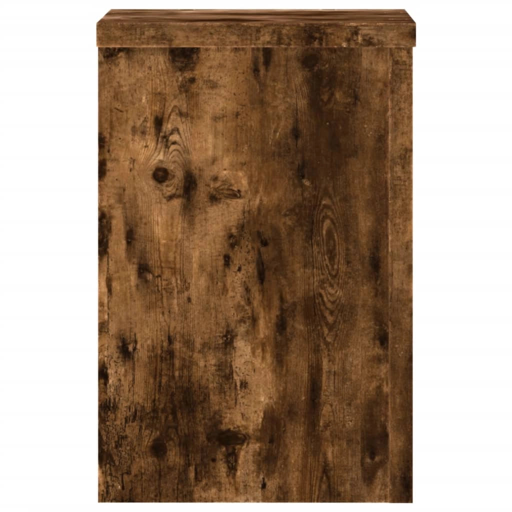 Portavasi mobili per fiori set da 2 legno ingegnerizzato marrone 02_0045313