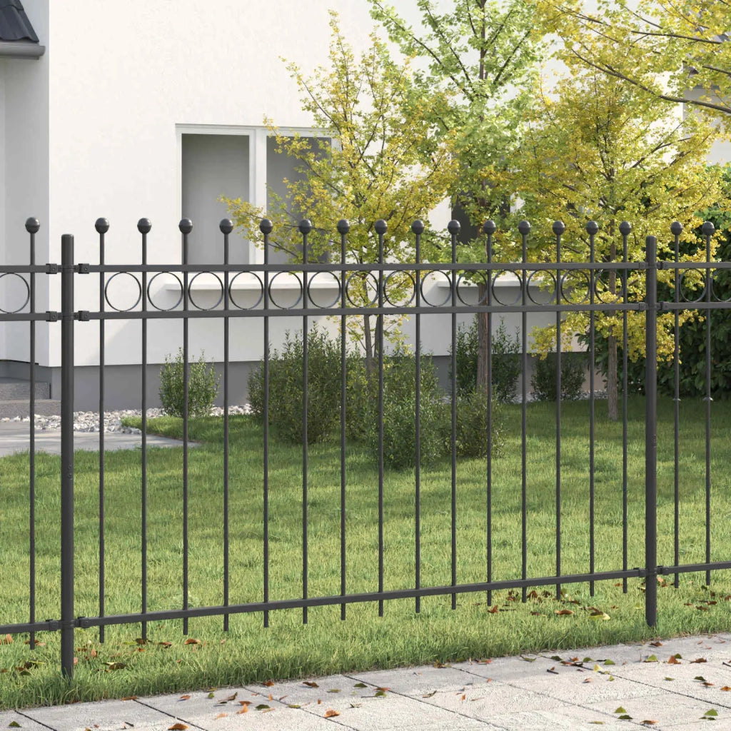 Recinzione da Giardino | Recinzione a Cerchio TILBURG Nero