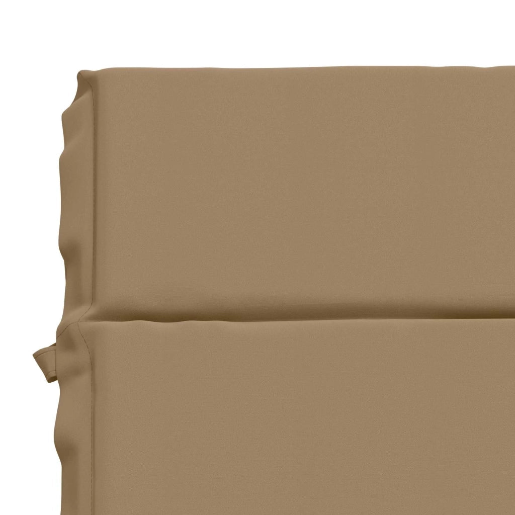 Cuscino per Lettino GEMERT 100% Poliestere Tortora 948613