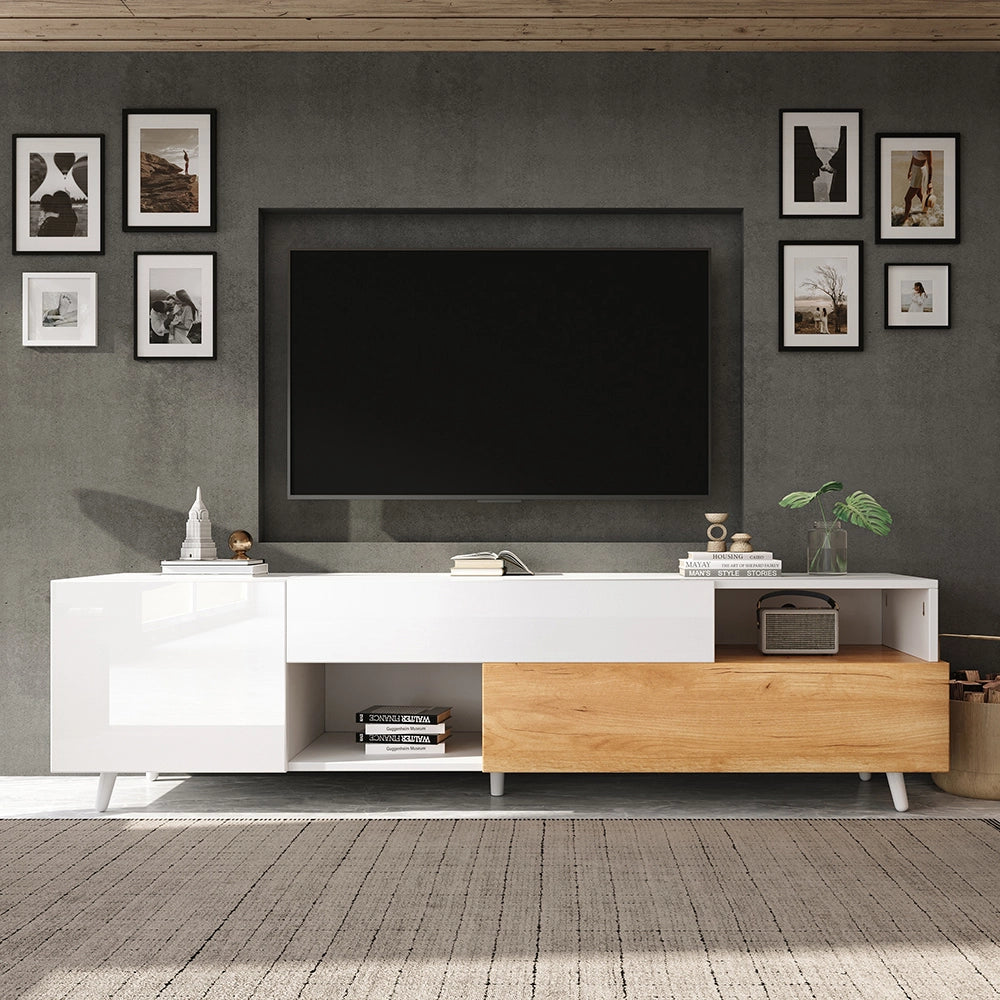 Mobile TV - Xylo - 180x38x50 cm 7 scomparti