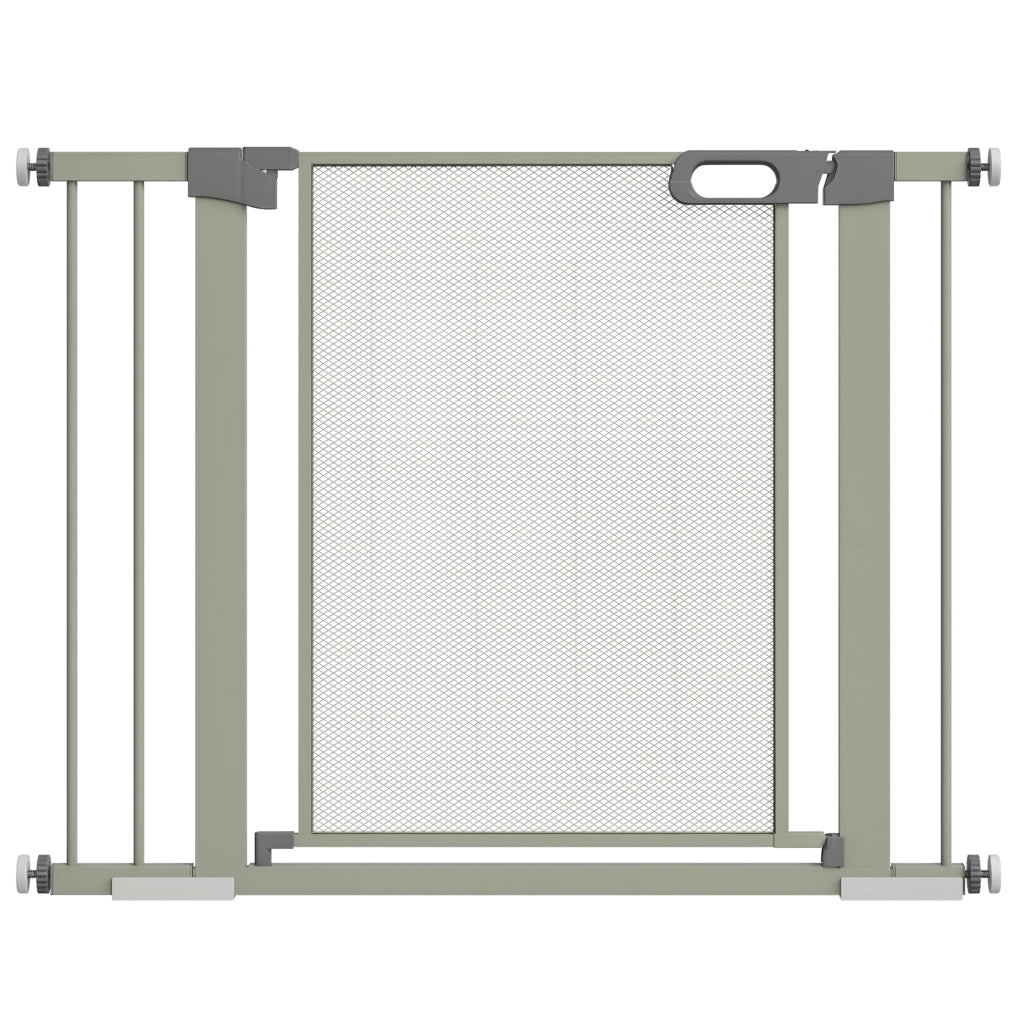 Barriera per animali domestici ¨C zephmum ¨C grigio 75-103 cm