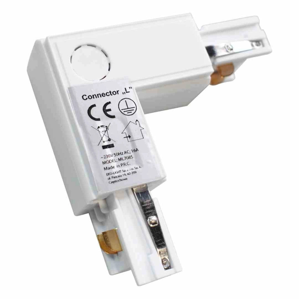 Milagro Connettore per sistema a binario ML7085 bianco