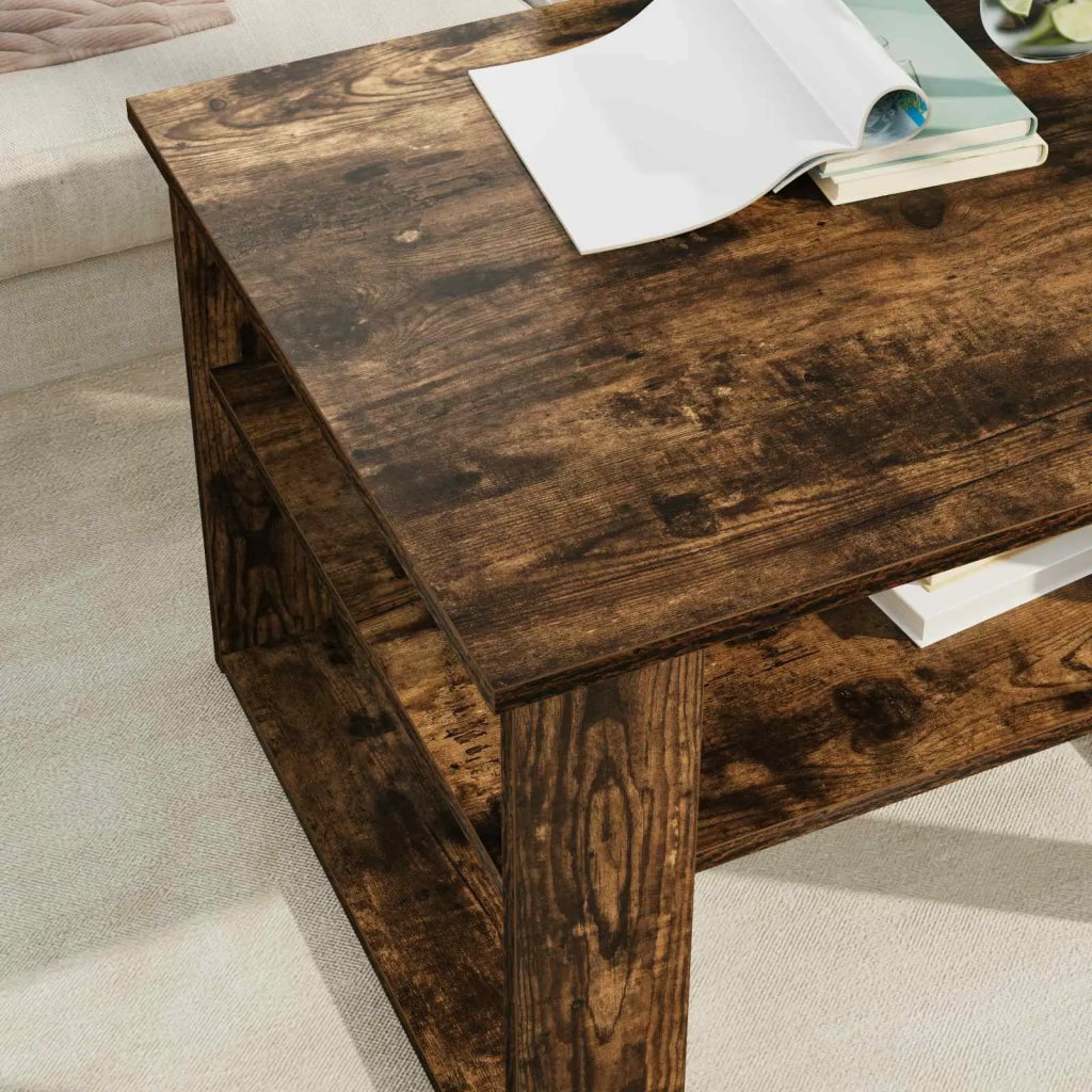 Tavolino da salotto Rovere fumé 64 x 54 x 44 cm 8000144