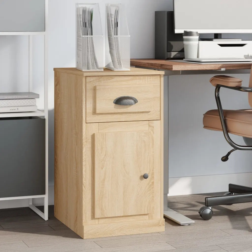 Mobiletto Cassetto Rovere Sonoma 40x50x75 cm Legno Multistrato 816483