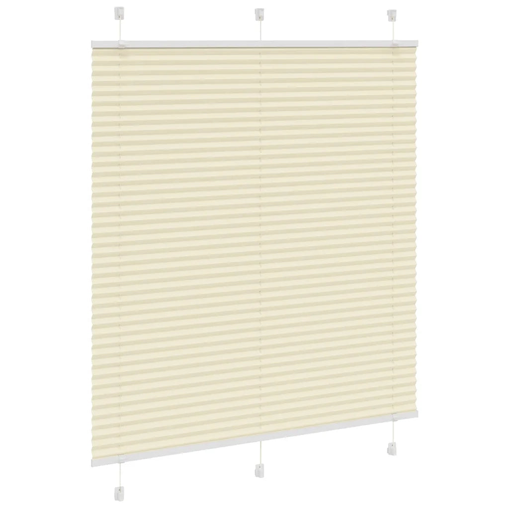 Tenda Plissettata Crema 120x150 cm Larghezza Tessuto 119,4 cm 4015300