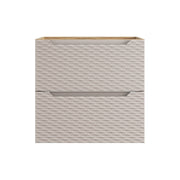 Mobile sottolavabo 60 cm 2 cassetti Ocean Beige 60 x 57 x 46 cm