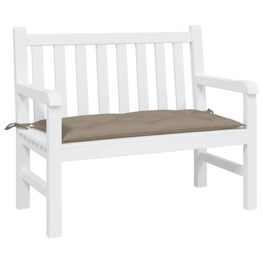 Cuscino per Panca-Cuscini per panchina Tortora 110x50x7 cm in Tessuto Oxford