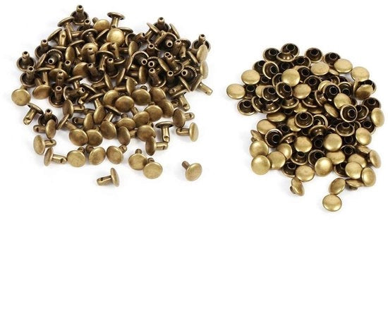 Set di chiodi in acciaio di alta qualità per decorazioni e riparazioni - 100 pezzi - 8 x 8 mm