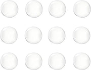 Set di 12 Stopper di Porta per Parete - Stopper di Porta per Parete e Porta - Previene le Porte che si Chiudono Troppo