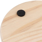 Sostegni in legno per oggetti 40 pezzi - Pads antiscivolo - Dischi in legno da 10 cm - Progetti di pittura DIY - Progetti creativi - Sostegni per bicchieri in legno