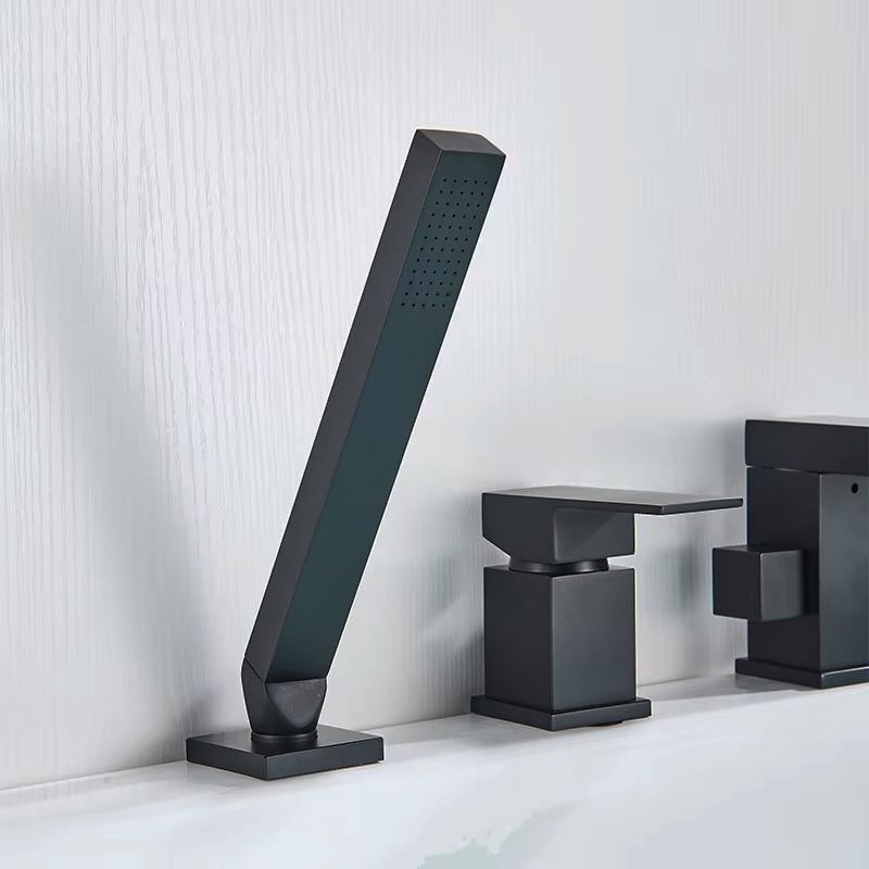 Rubinetto Da Vasca Rea Glen Black In Tre Parti