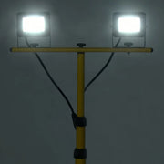 Faretto a LED con Treppiede 2x10 W Bianco Freddo CFW8613489