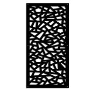 APOCALYPSE - Pannello in PVC traforato - Parasole Misura: 73x148 cm, Colore: nero