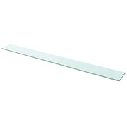 Pannello ripiano in vetro trasparente 110 x 12 cm 2702212/2