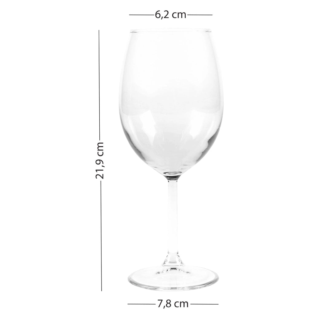 Nemolisi, Bicchieri set da 4 540 ml, Trasparente