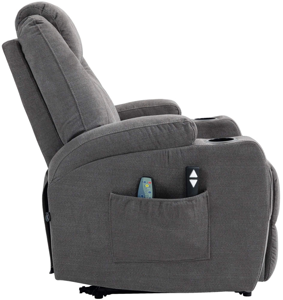 Sessel Hepler mit Massagefunktion Stoff