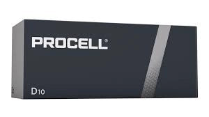 BATTERIA alcalina Torcia PROCELL LR20 box 10 pz