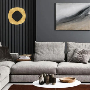 Lampada Da Parete App1270 Black Gold