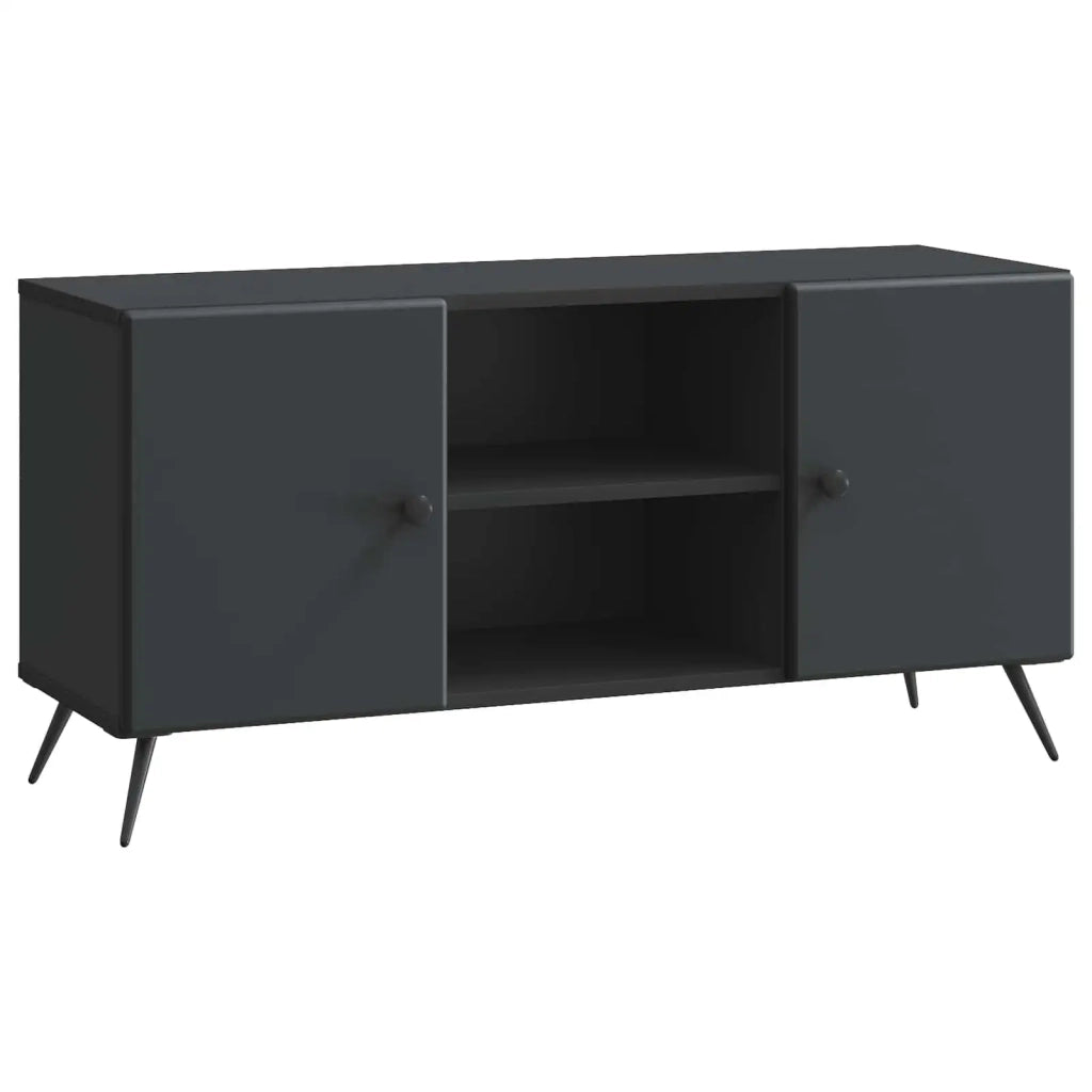 Mobile TV Nero 102 x 34,5 x 50 cm Legno ingegnerizzato 895616