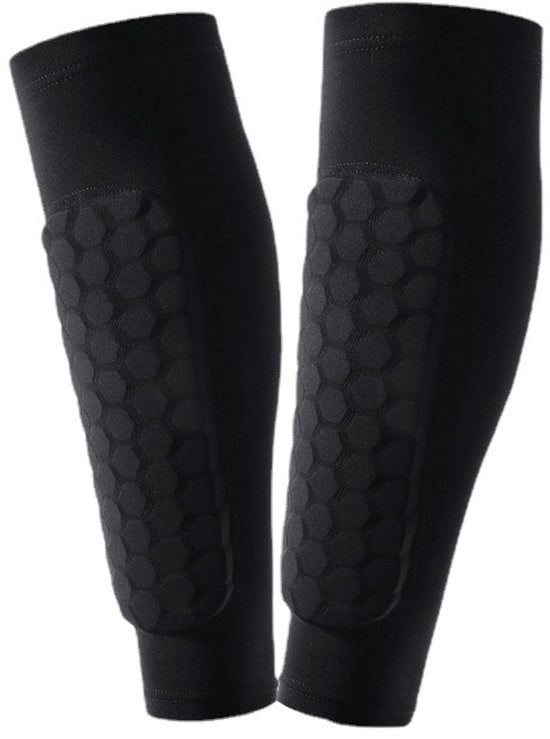 Scheenbeschermatori 2-pack per calcio scheenbeschermatori protezione calcistica protezione per gambe copri-gambe allenamento sport protezione sportiva attrezzo-sportivo