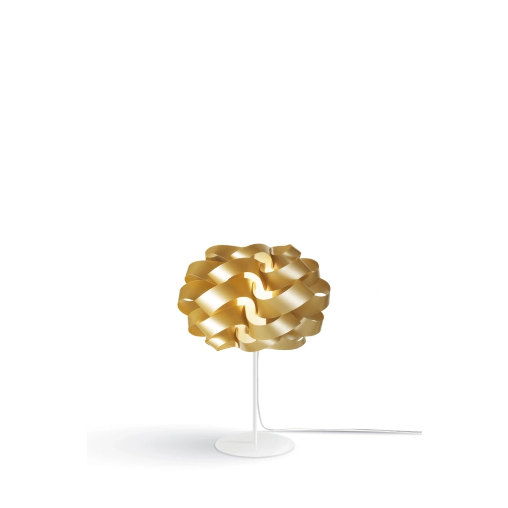 Lampada Da Scrivania Moderna Cloud Polilux ® New Gold E Metallo 1 Luce E14