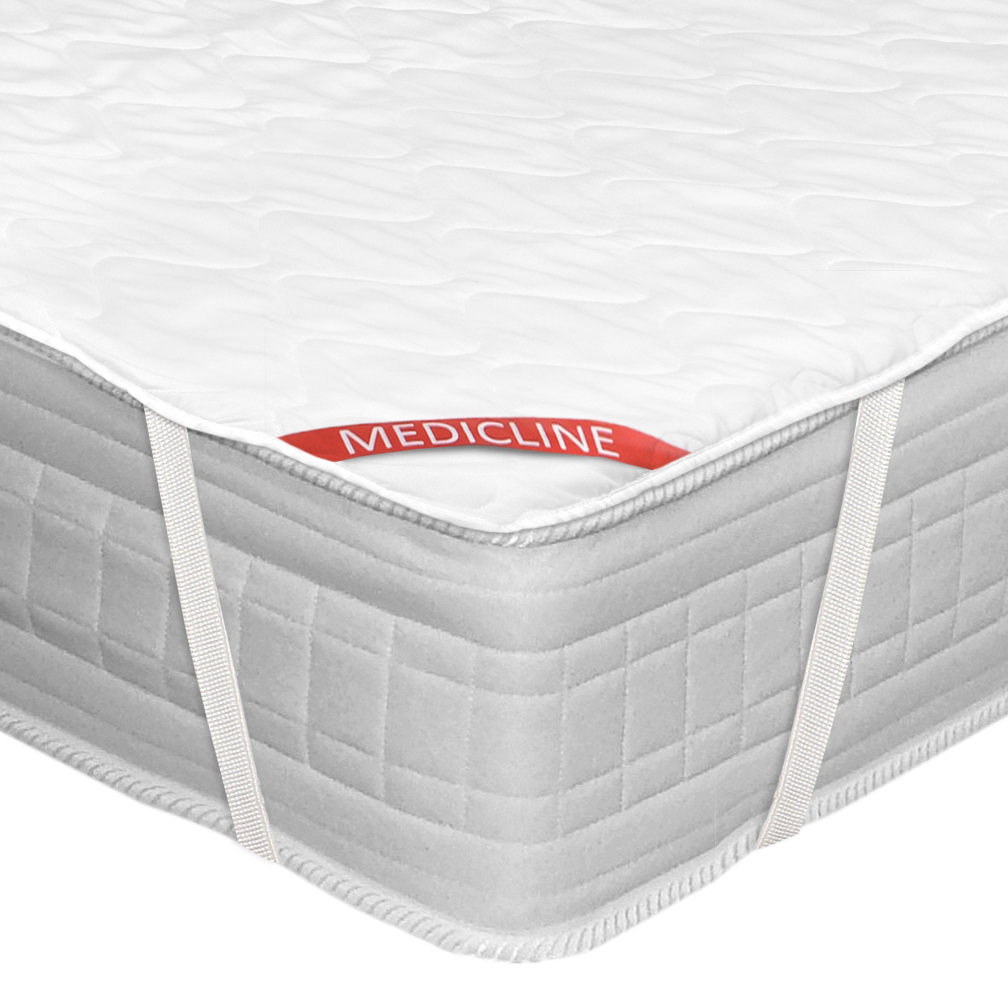 Coprimaterasso trapuntato AIO FACTORY 90x200cm Bianco Impermeabile