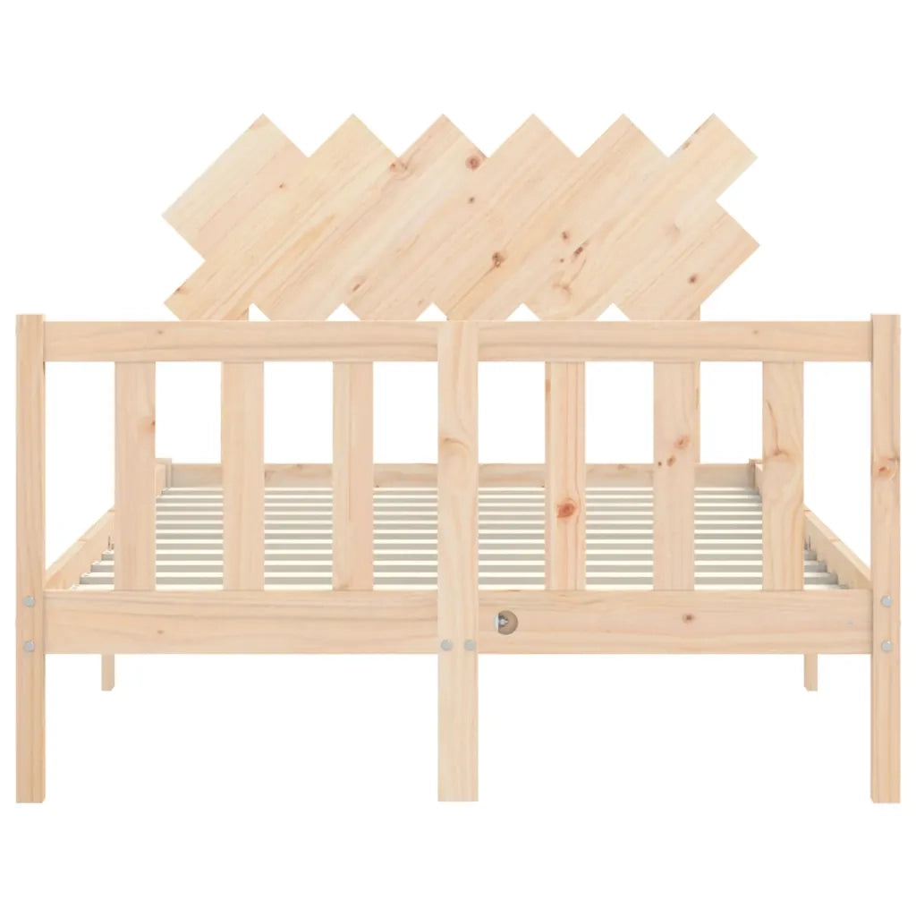 Giroletto senza Materasso-Struttura Letto 120x200 cm in Legno Massello di Pino 219133