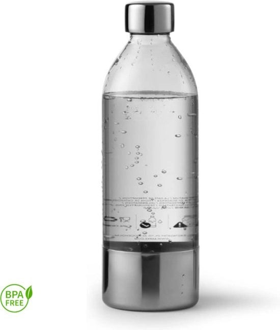 Bottiglie di acqua riciclabili - Libere da BPA - Ideali per acqua frizzante
