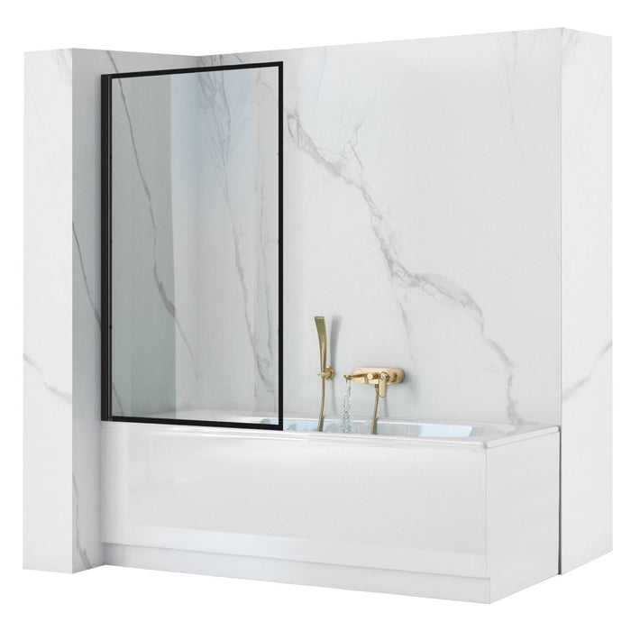 Schermo Vasca Rea Lagos Fix 70 Black