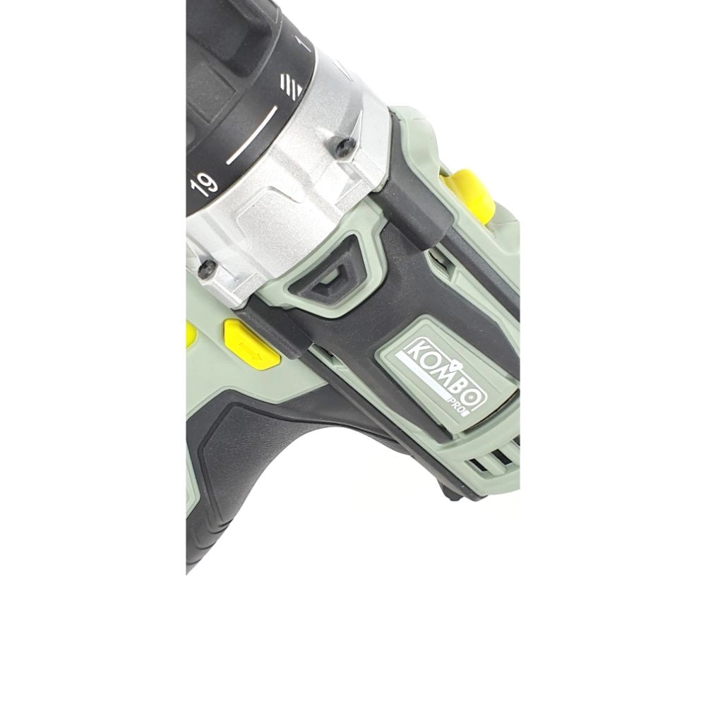 TRAPANO AVVITATORE A PERCUSSIONE + BATTERIA LI-ON 2.0Ah E CARICABATTERIA