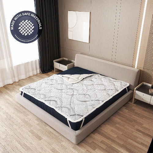 Coprimaterasso Singolo 80x200 con Elastici | Proteggi Materasso Traspirante, Anallergico, Antiacaro | Protezione per Materassi Facilmente Lavabile e Resistente all'Usura