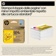 HP Cartuccia di inchiostro giallo originale 924e EvoMore