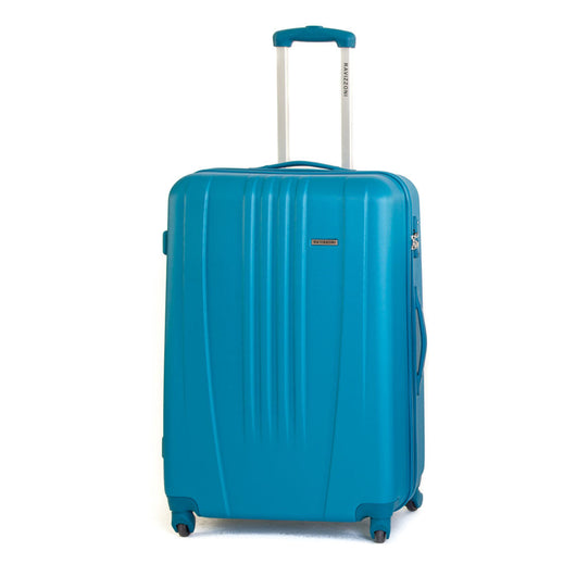 Trolley Valigia Grande Rigida in ABS 4 Ruote TSA Ravizzoni Jazz Blu