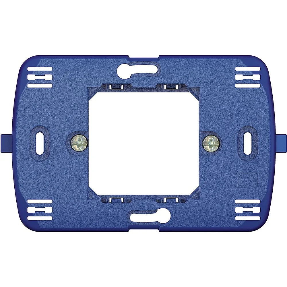 Living Light - Supporto con graffette per placche quadre - LN4719G