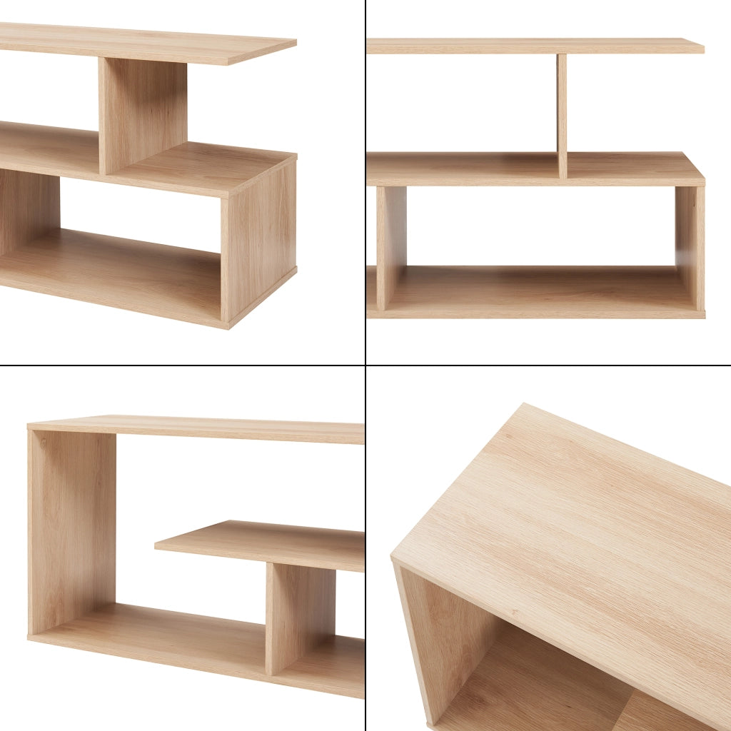 Mobile Porta TV Anän Scaffale Espositore 100 x 30 x 42 cm - Effetto Rovere [en.casa]