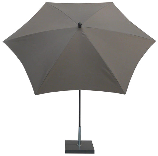 Ombrellone da Giardino Ø 2,5 m Palo Ø27 mm in Acciaio Maffei Kronos Tortora