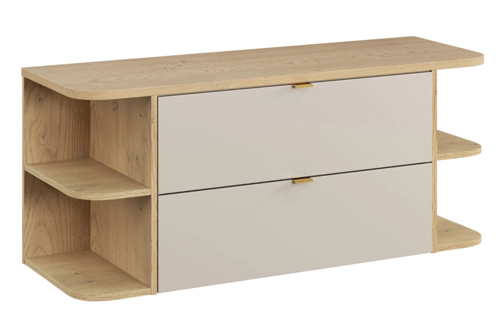 Set mobili bagno 120 cm con piano Dalia Cashmere 120 x 1401 x 46 cm
