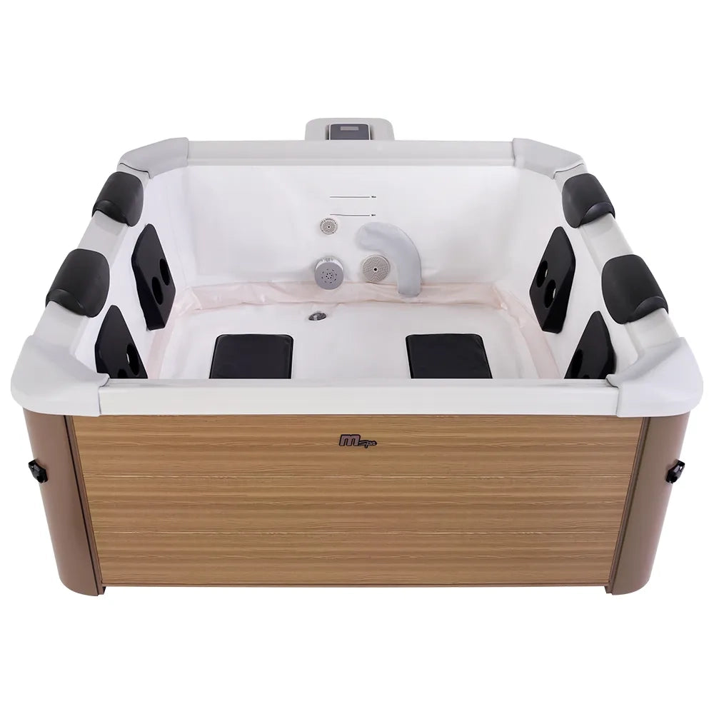 Tempo Style - Spa rigida quadrata MSpa Oslo Amber F-AM063W | Dimensioni 1.60 x 1.60 x 0.65 m