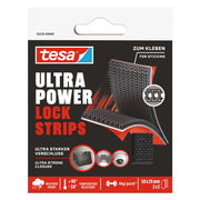 Nastro Adesivo Confezione da 2 Strips Tesa Ultra Power Lock 25 x 5 cm