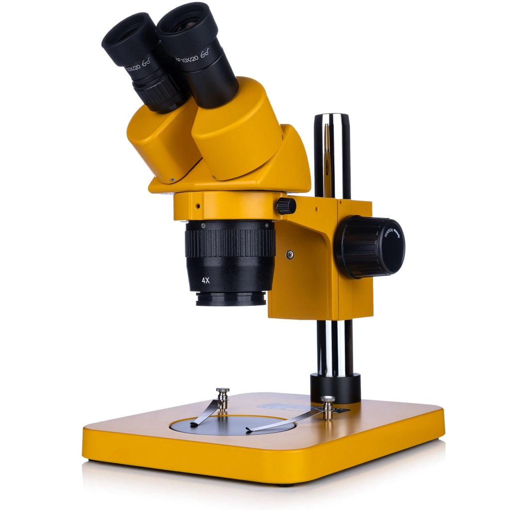 Mikroscopio Stereoscopico Binoculare Ganimedes S – Zoom 20-40x | Oculare WF10X/20 | Testa 45° Rotazione 360°