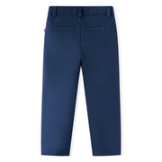 Pantaloni per Bambini con Finiture Nere Blu Marino 128 CFW5140382