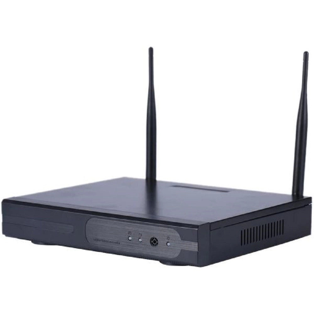 Trade Shop - Kit Videosorveglianza Ip Wireless Nvr 8 Canali 8 Telecamere Ip Full Hd Wifi -