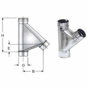 Inox mono parete aisi 316 raccor do a 135 braga d.180 b08xb4z1lm