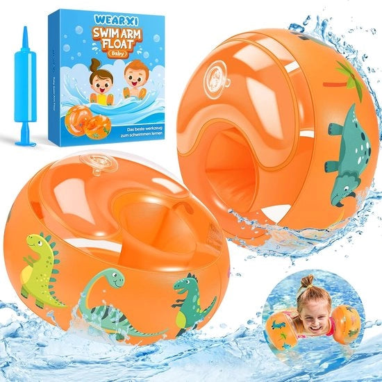 Supporto nuoto per bambini 1-6 anni - Aiutante nuoto per bambini con 3 airbag indipendenti per ragazzi e ragazze