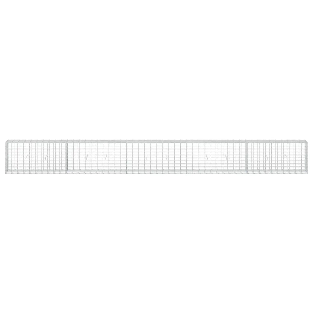 Gabione con Filo da 3,5 mm e Rete da 5x10 cm 500x30x50 cm 3462700