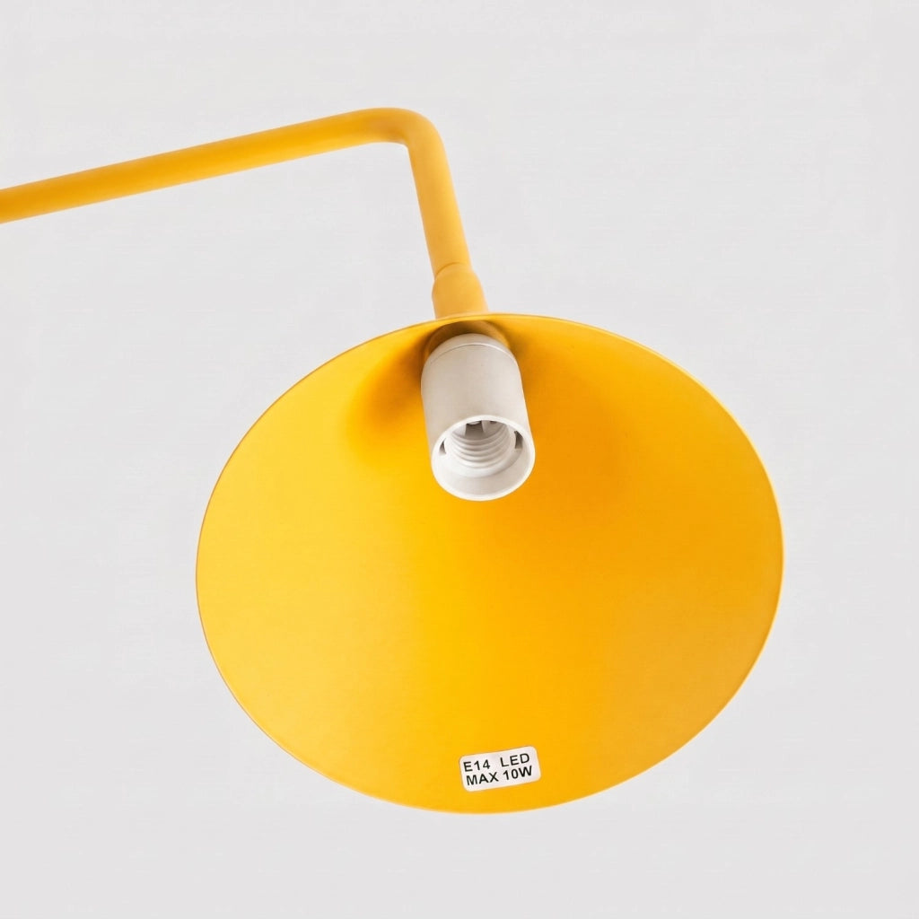 Lampada da scrivania NOX giallo