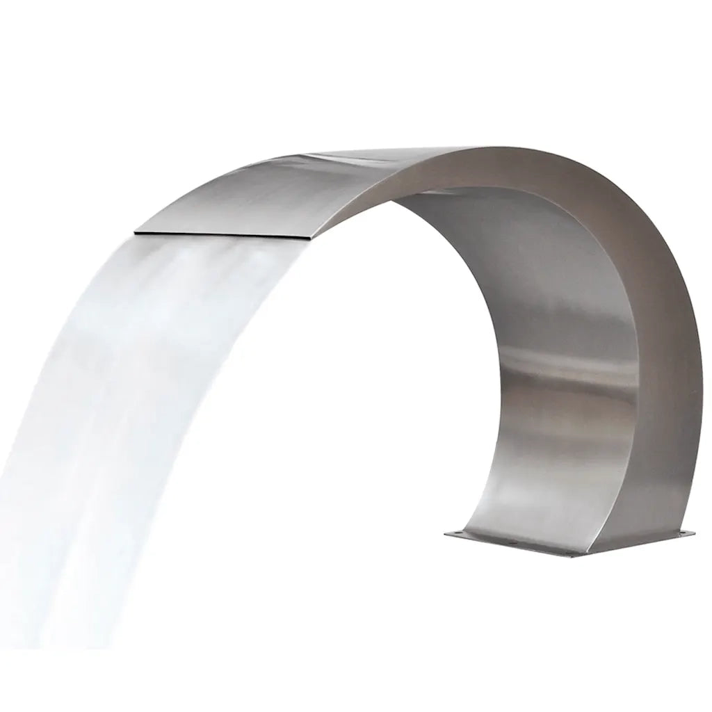 Cascata da Giardino in Acciaio Inossidabile 45x30x60 cm   cod mxl 77822