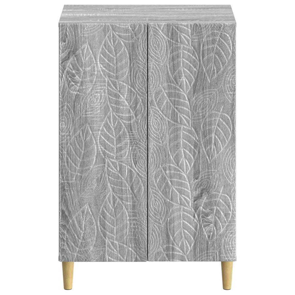 Mobile per scarpe DELFT 59,5 x 39,5 x 90 cm Sonoma grigio 897091