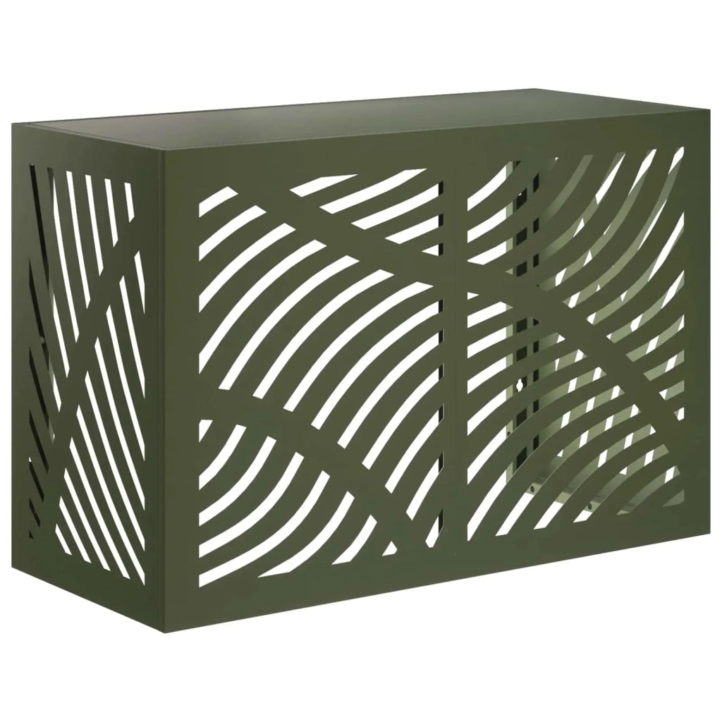 Copertura per condizionatore d'aria Verde Oliva 90 x 40 x 60 cm 8014097