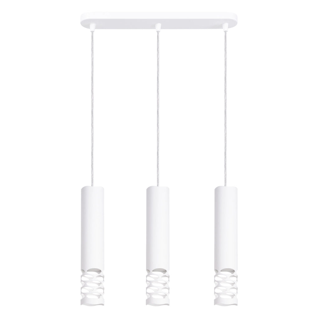 Lampada a sospensione LIRO 3L bianco